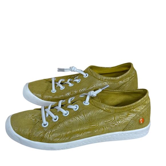 Softinos Isla Low-Profile Soft Textured Leather Women Sneakers Size EU 40/US 10 - Picture 13 of 14